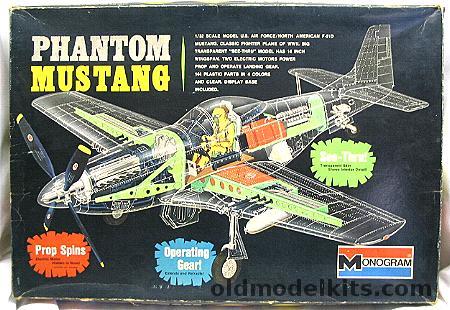 Monogram 1/32 Phantom Mustang, 6866 plastic model kit